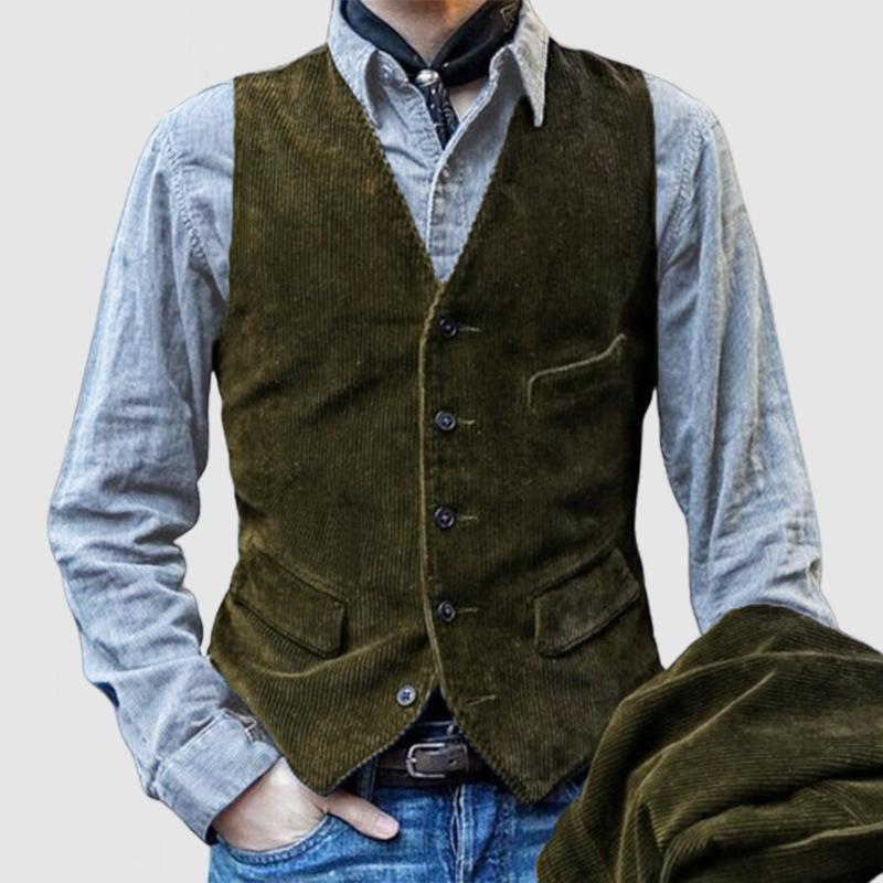 Louie | Lyxig Manchester-kofta med klassisk design
