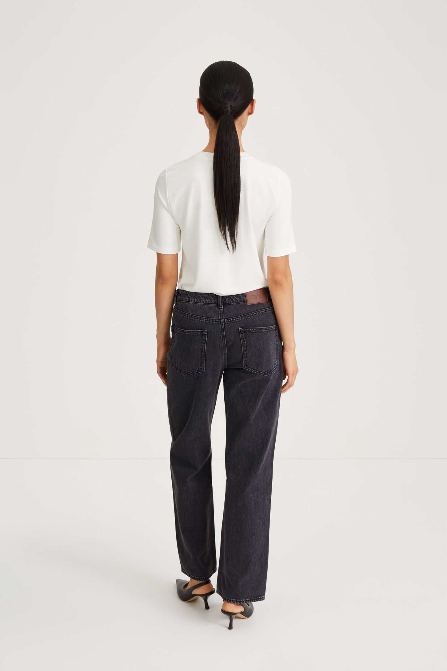 Julia | Midjehöga Oversized Denimbyxor