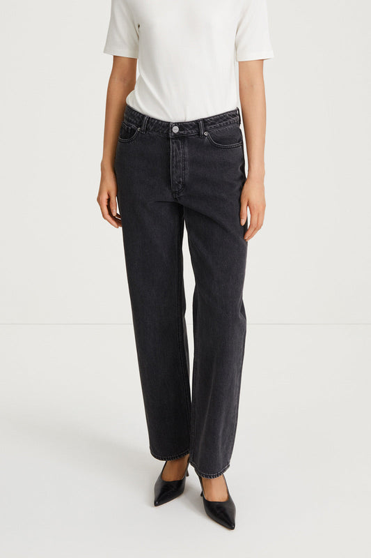 Julia | Midjehöga Oversized Denimbyxor