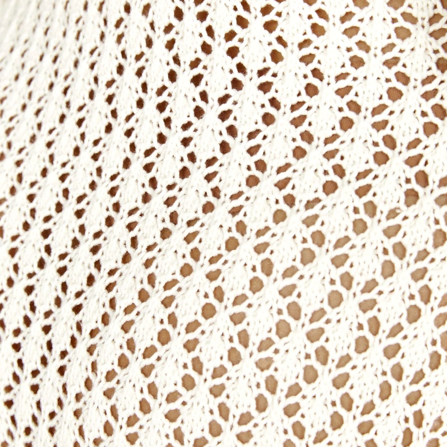 Leigh | Stickad Klänning med Öppen Rygg