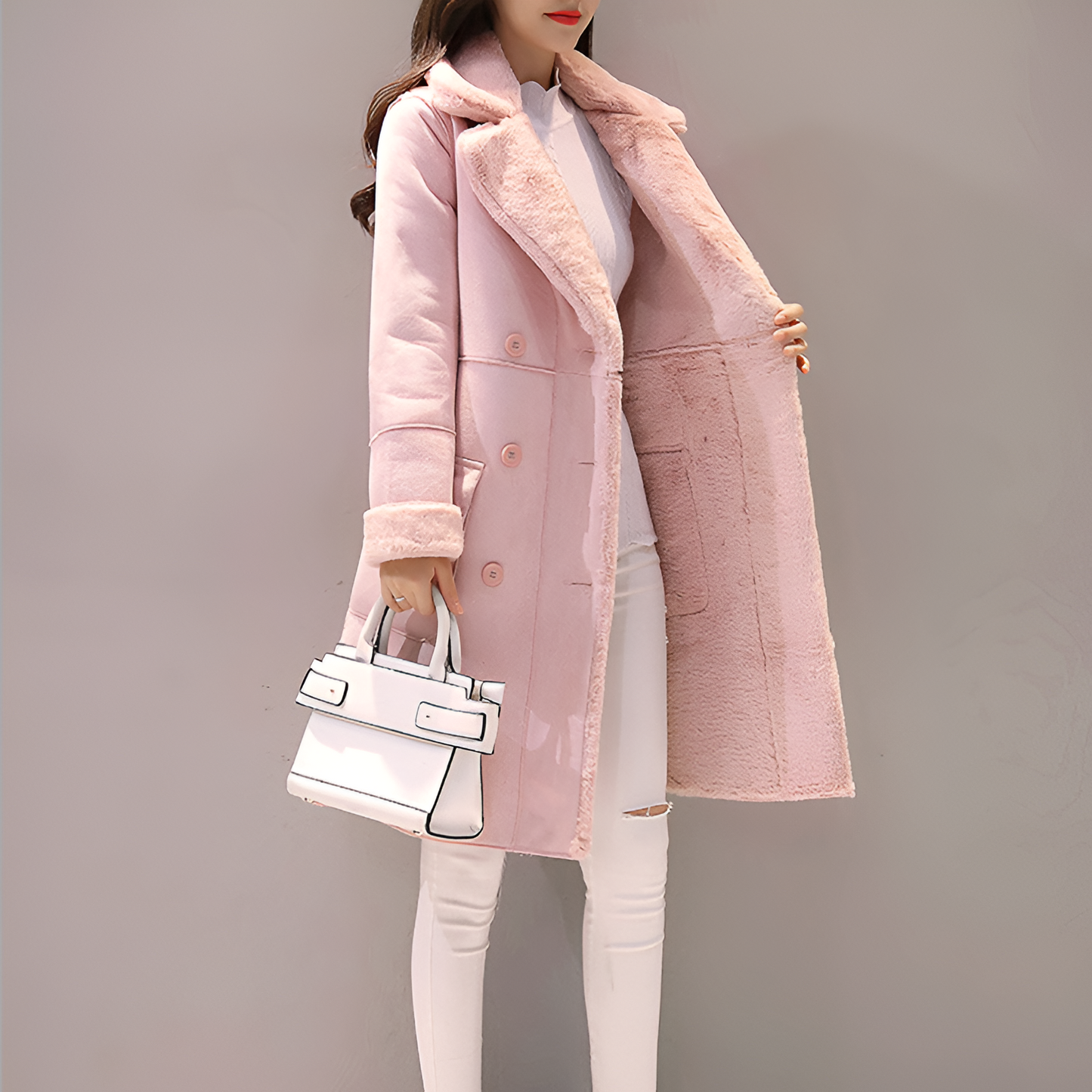 Primrose | Varmfodrad vinterjacka för damer i sammet