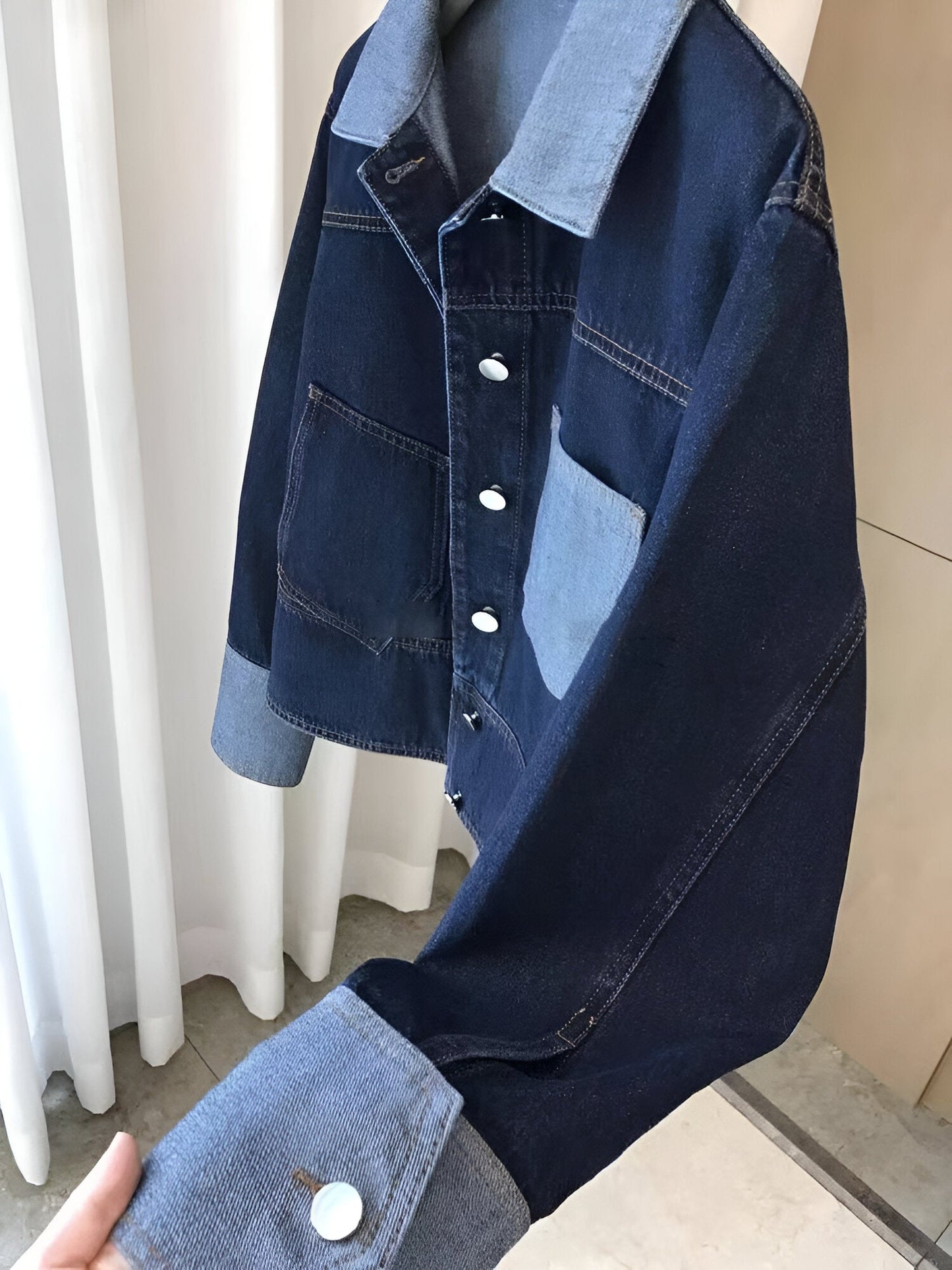 Felicitas | Trendig retro denimjacka
