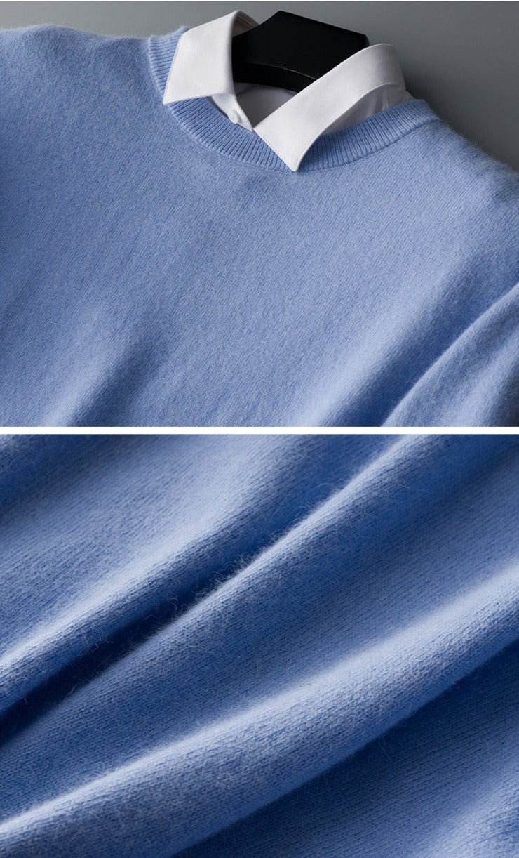 Elvin | Klassisk cashmeretröja för herrar med tidlös design