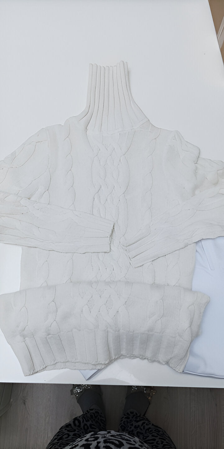 Paula |Mysig och snygg turtleneck-tröja