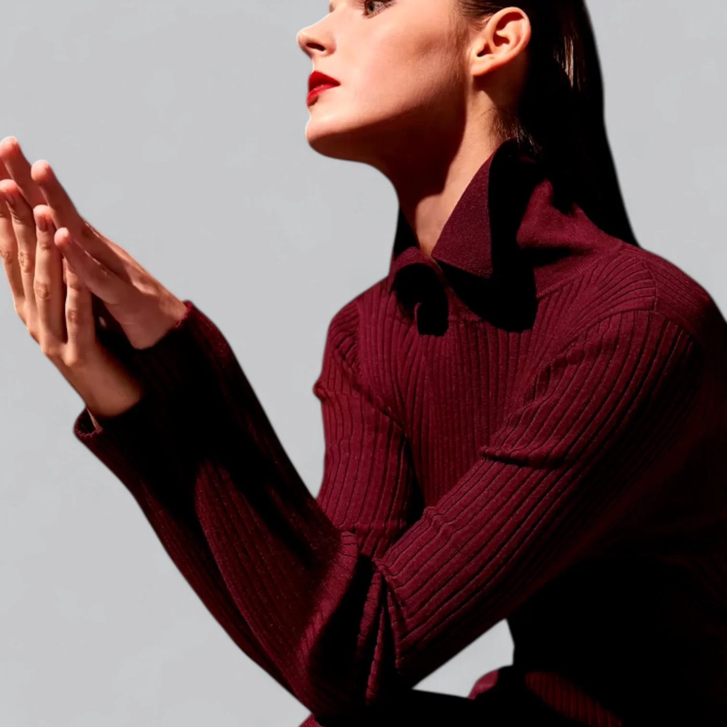 Sofia | Premium Ribbad Polotröja