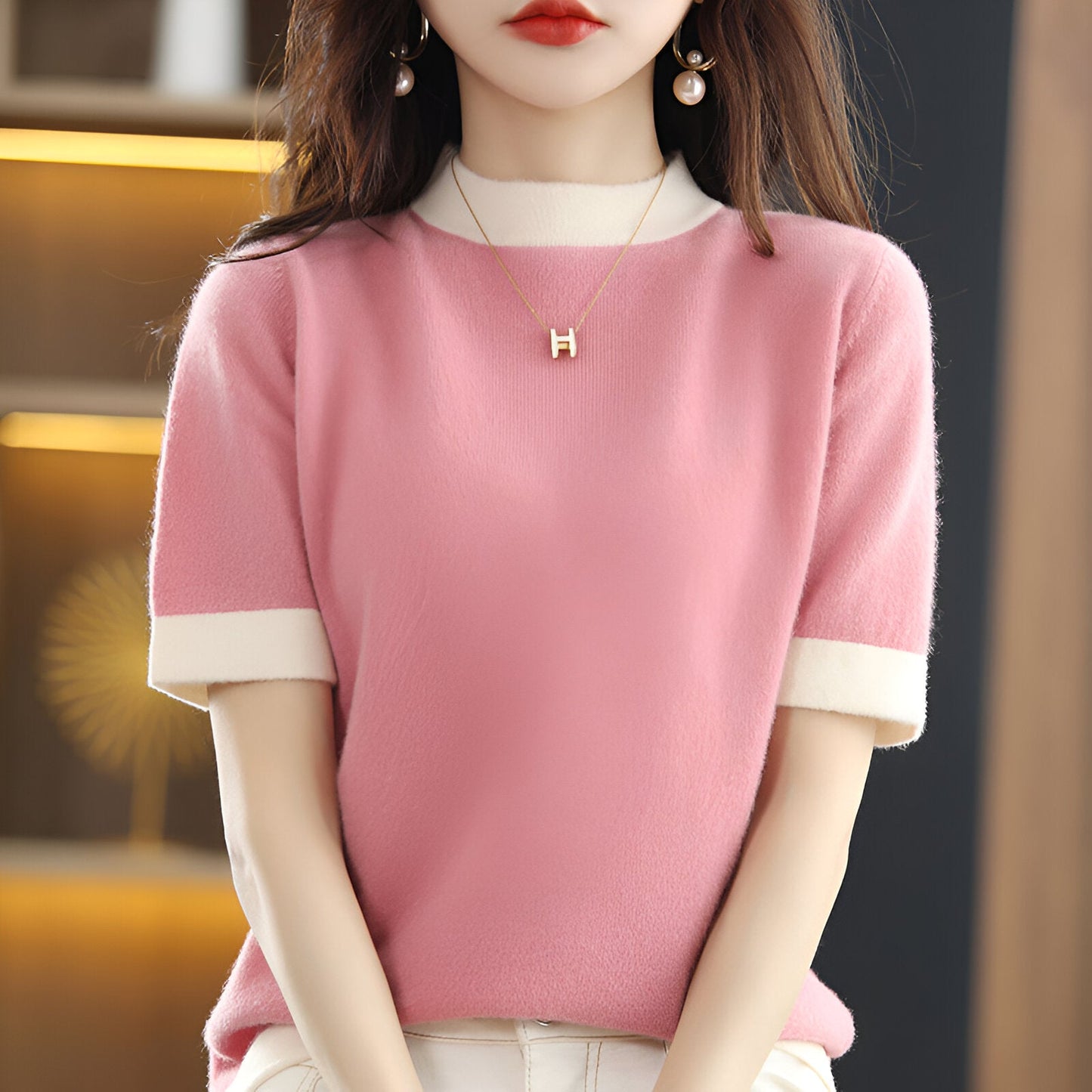 Nena | Enkelt chic kashmirtröja