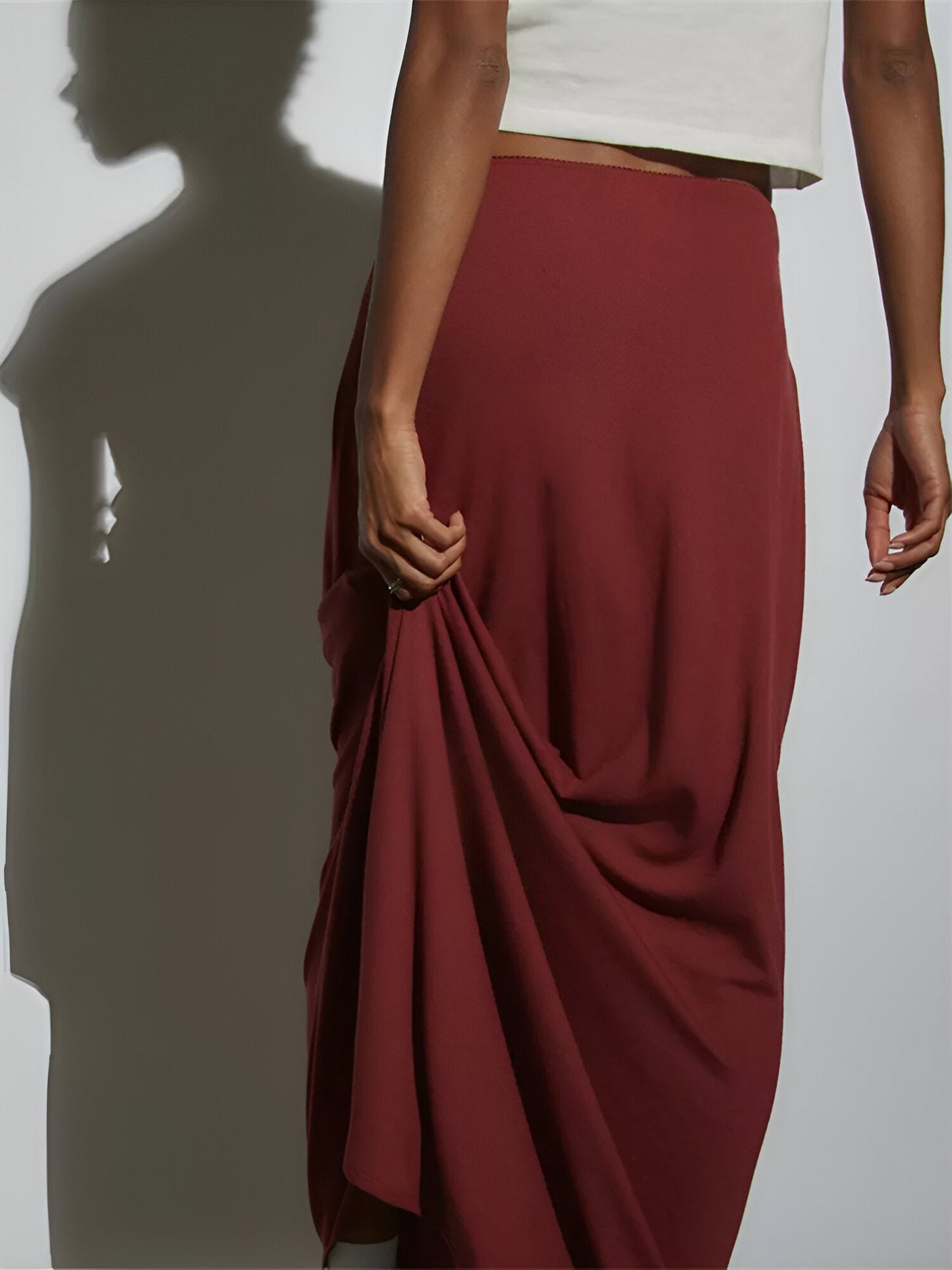 Lujza | Retro kvinnor vår sommar långa kjolar