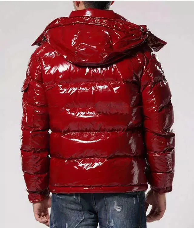 Liam | Modern Glansig Pufferjacka