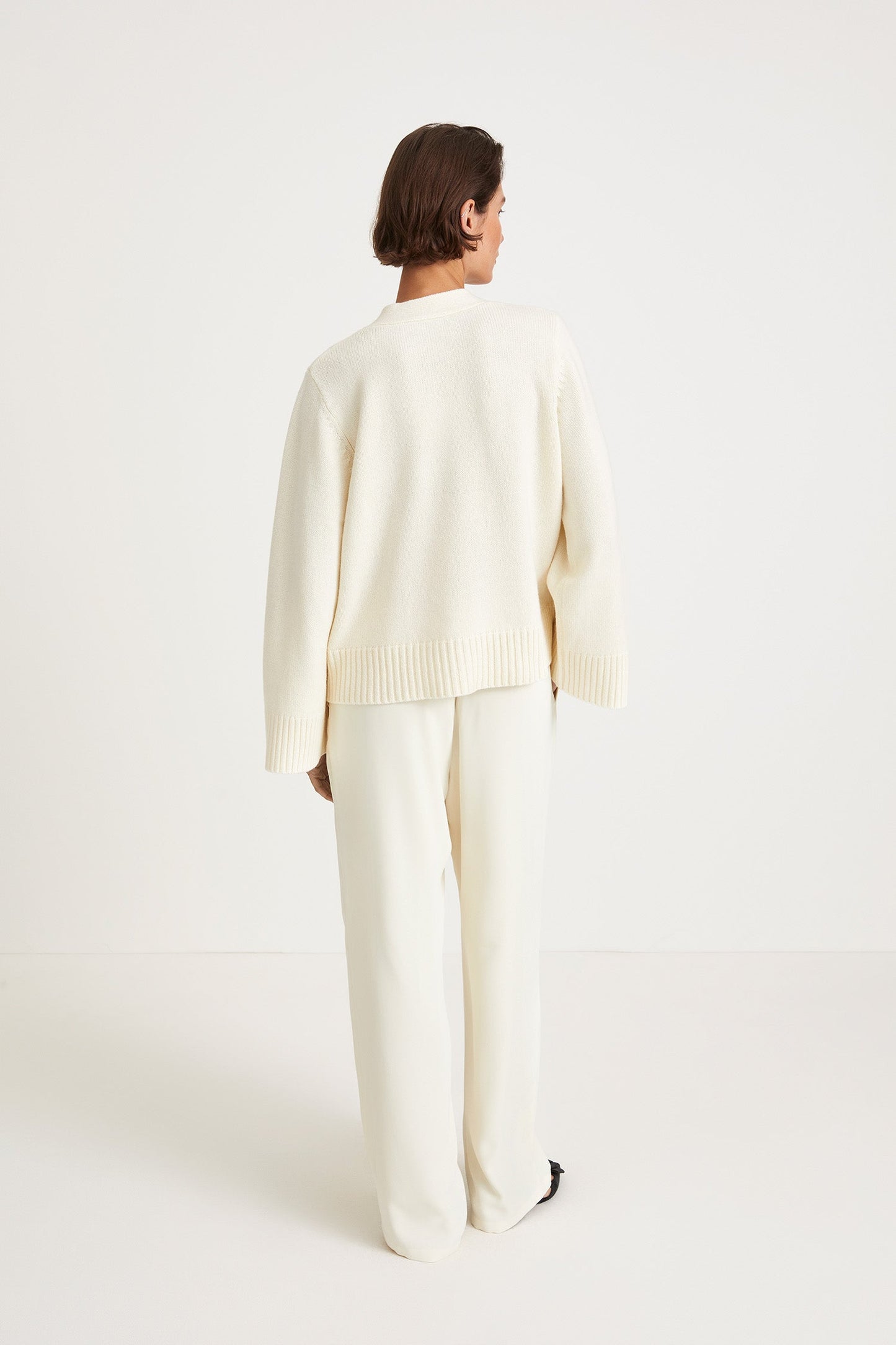 Lena | Mjuk Merinoulls-Cardigan