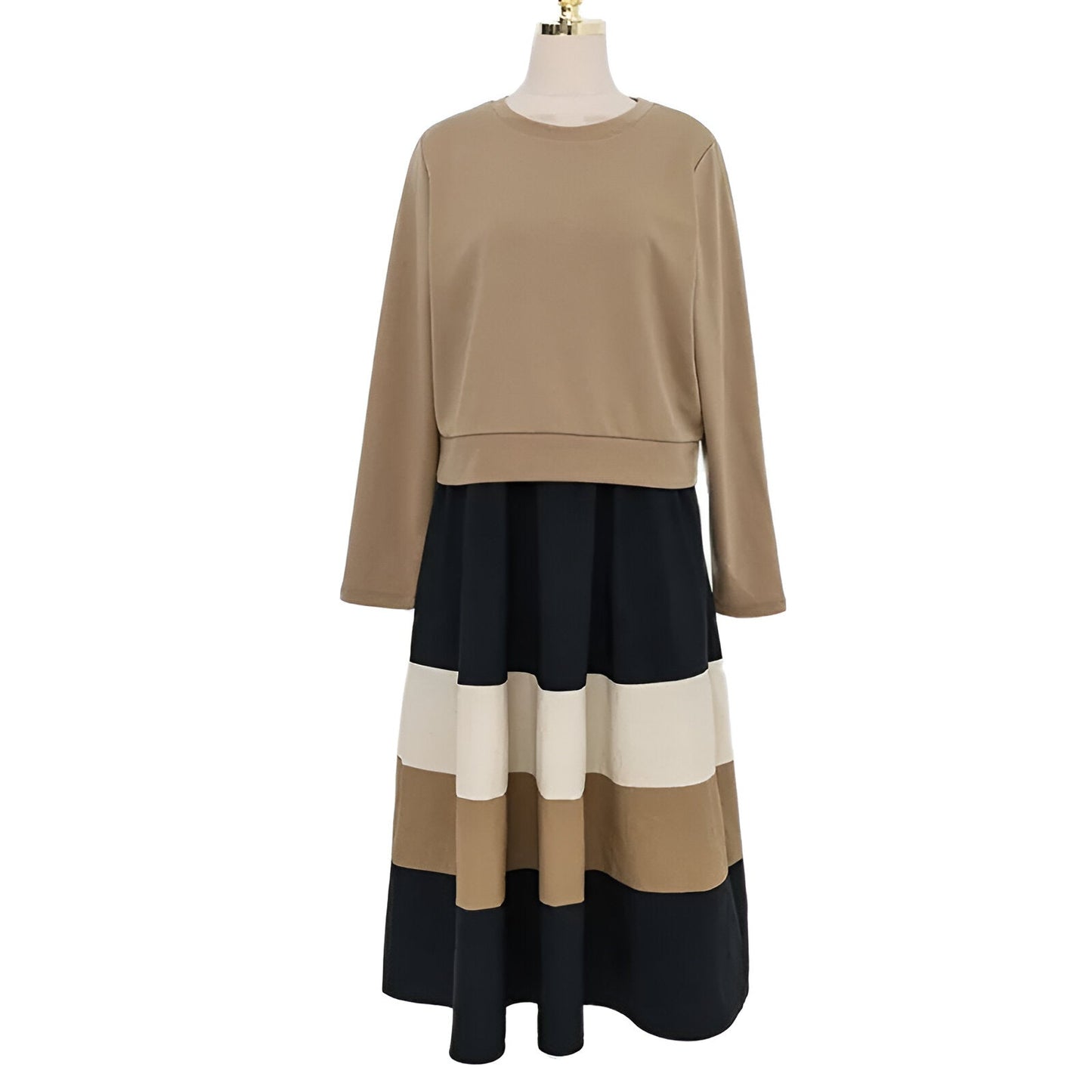 Anette | Komfortabel chic: koreanskinspirerad höstklänning