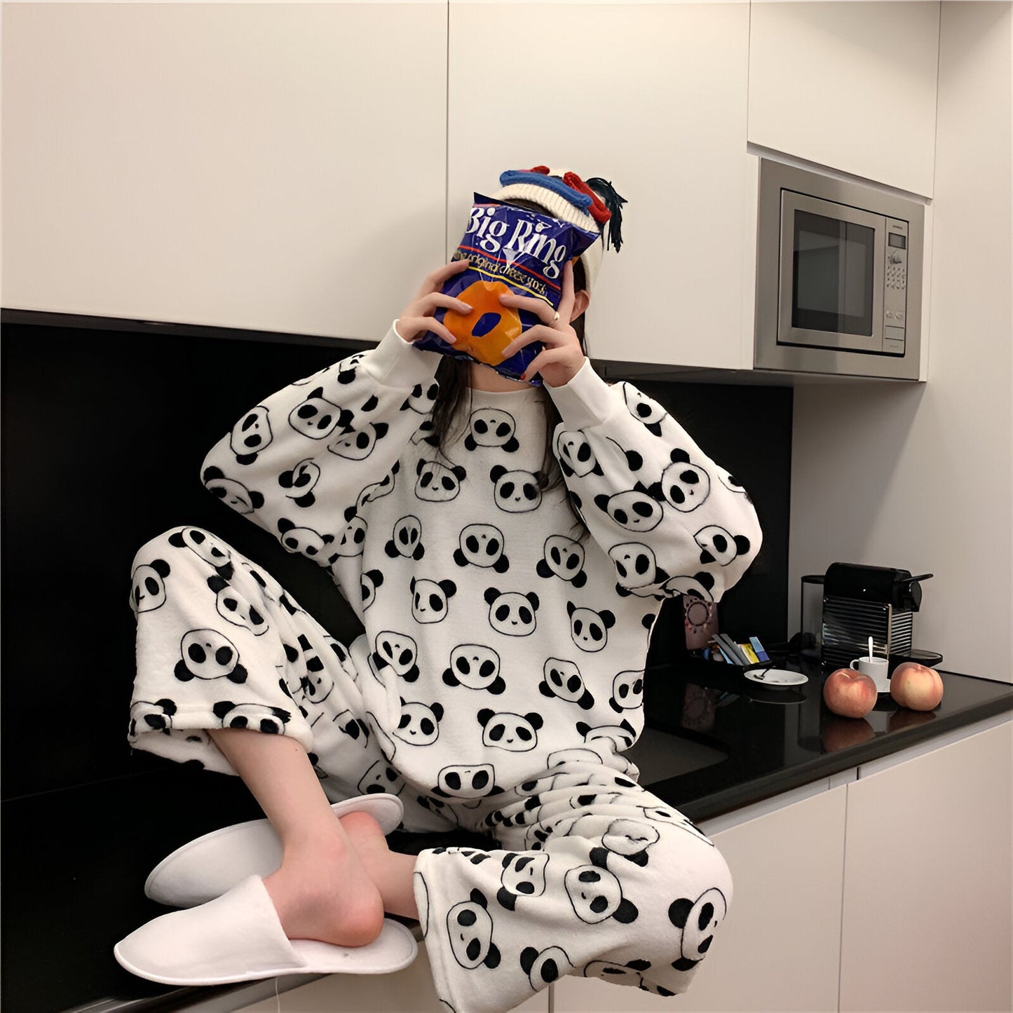 Gerda | Mysigt pyjamasset i fleece