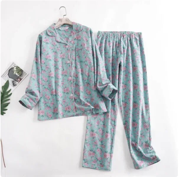 CozyDream | Bekvämt 2-delat pyjamasset i ljusa färger
