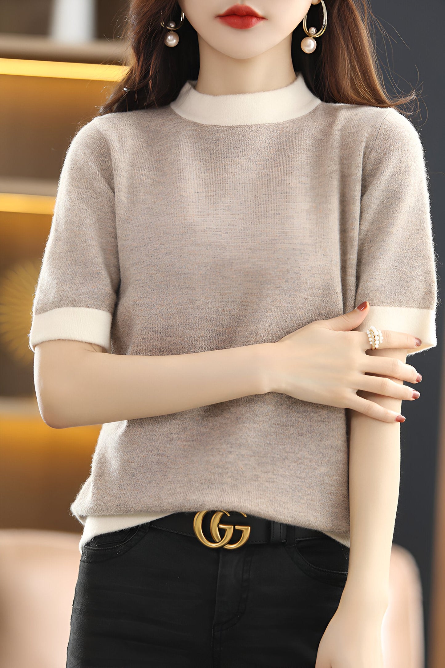 Nena | Enkelt chic kashmirtröja