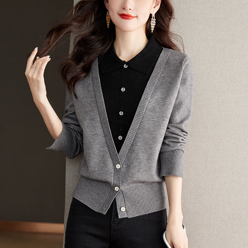 Lior | Yellow Vårens och höstens tvådelade kragar för kvinnor