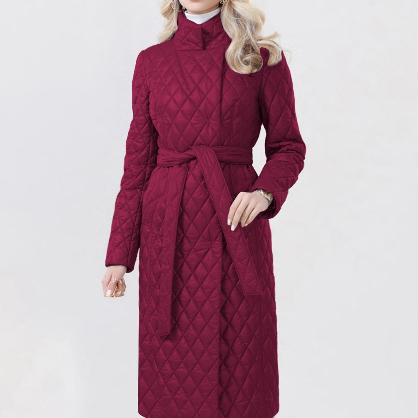 Jace |  Lång bomullsdunjacka för kvinnor Vinterjacka